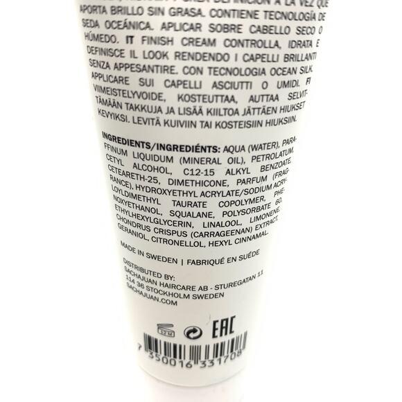 Sachajuan Finish Cream Shape Moisturizes Texturise Et Humidifie 2.5 fl. OZ. 75ml - Picture 4 of 4
